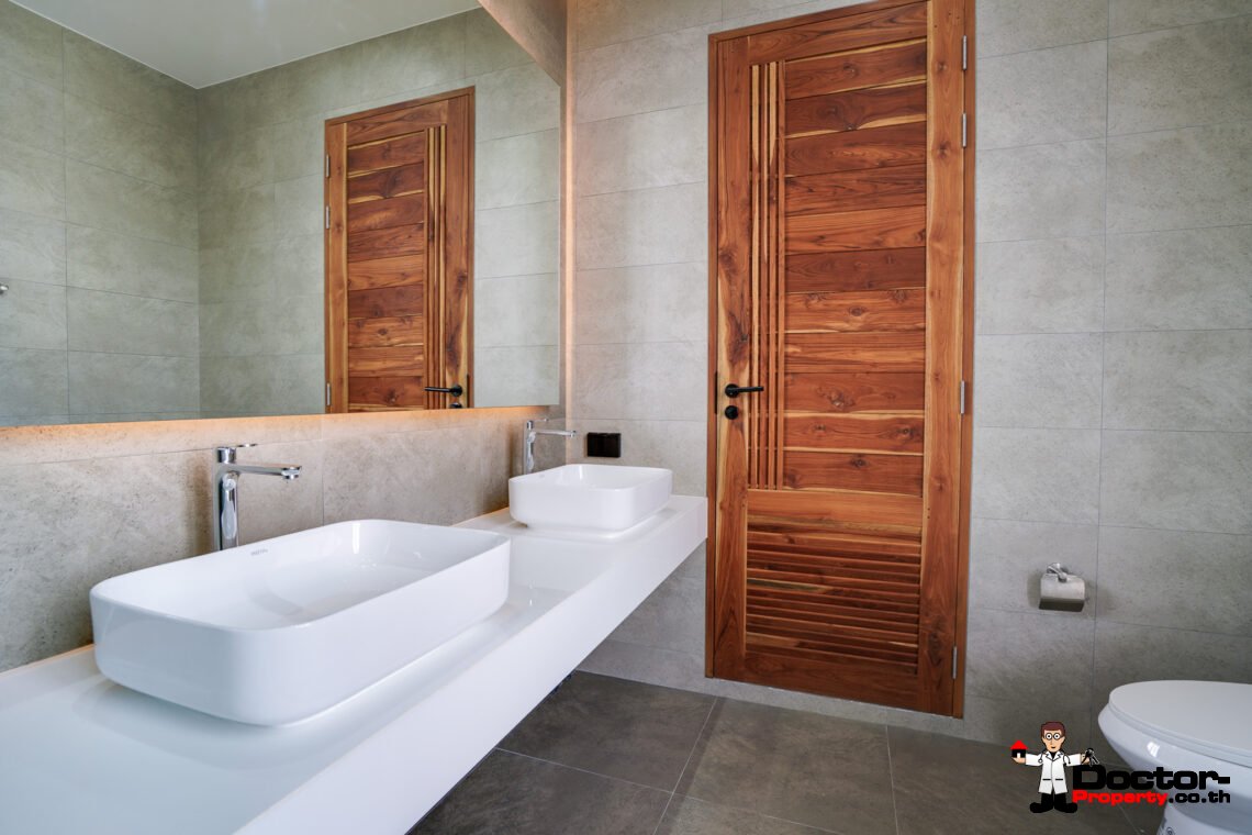 New 2-3 Bedroom Mountain View Villas in Bo Phut, Koh Samui – For Sale
